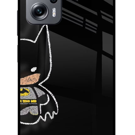 Bat Kitty Redmi K50i Glass Case