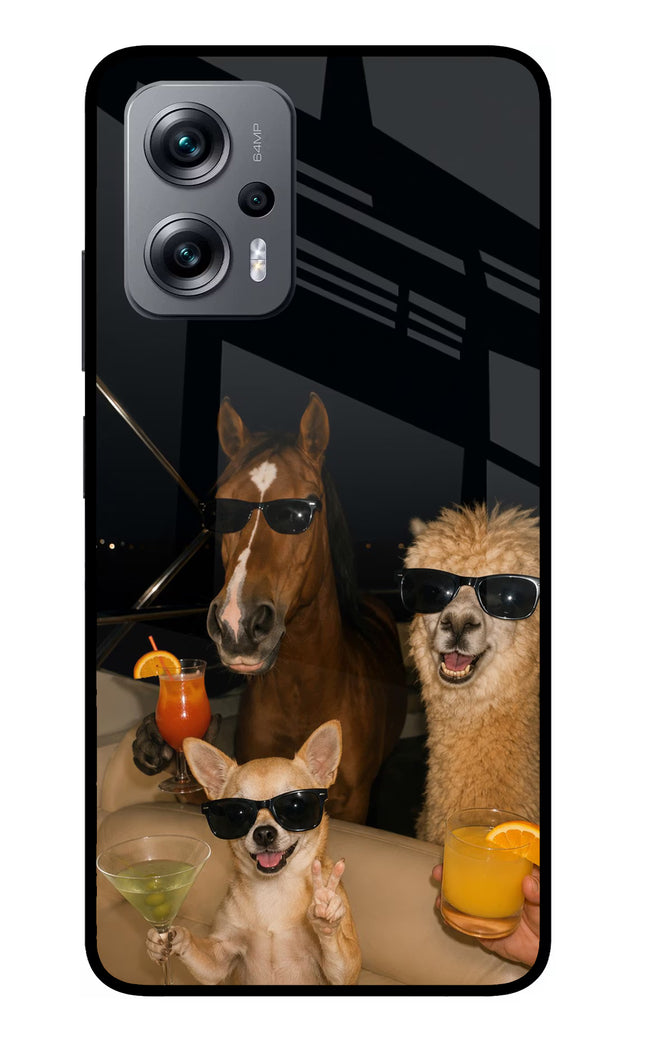Party Squad Redmi K50i Glass Case