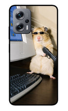 Hacker Hamster Redmi K50i Glass Case