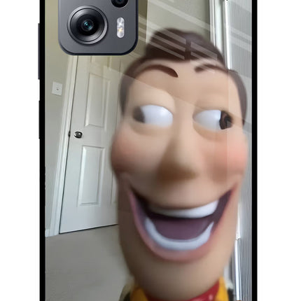 Side Eye Woody Redmi K50i Glass Case