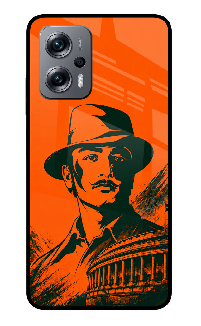 Bhagat Singh Legacy Redmi K50i Glass Case
