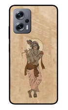 Krishna Redmi K50i Glass Case Back Cover by Casekaro