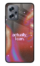 Pink Aura Redmi K50i Glass Case