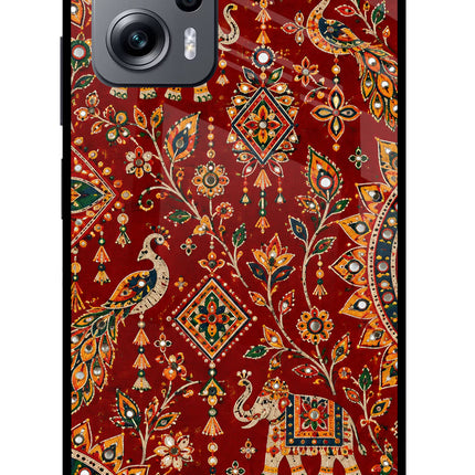 Laal Riwaaz Redmi K50i Glass Case