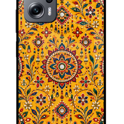 Sunlit Aura Redmi K50i Glass Case