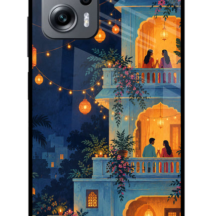 Balcony Glow Redmi K50i Glass Case