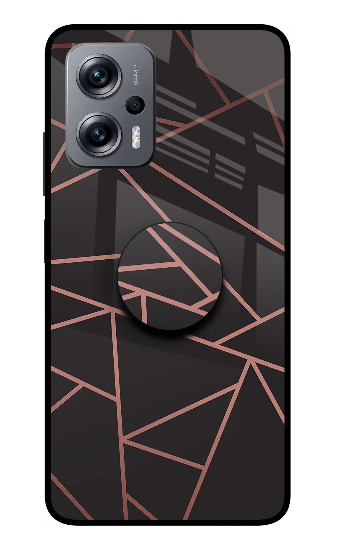 Geometric Pattern Redmi K50i Pop Case by Casekaro