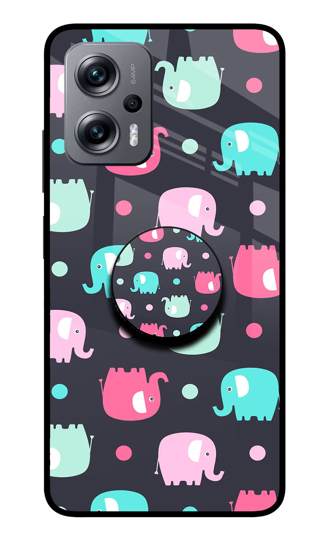 Baby Elephants Redmi K50i Pop Case by Casekaro