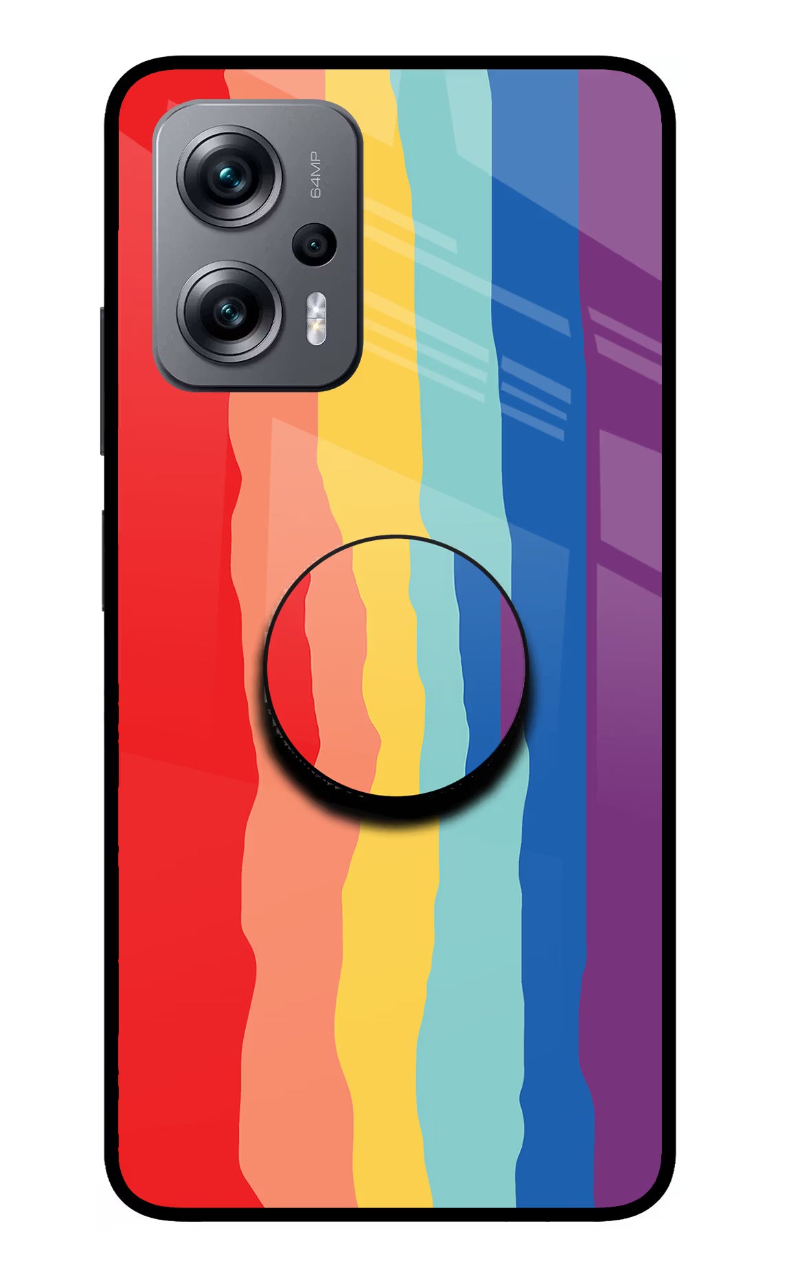 Rainbow Redmi K50i Pop Case by Casekaro