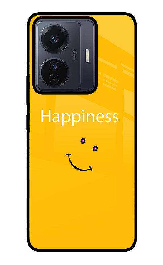 Happiness With Smiley Vivo T1 Pro 5G Glass Case