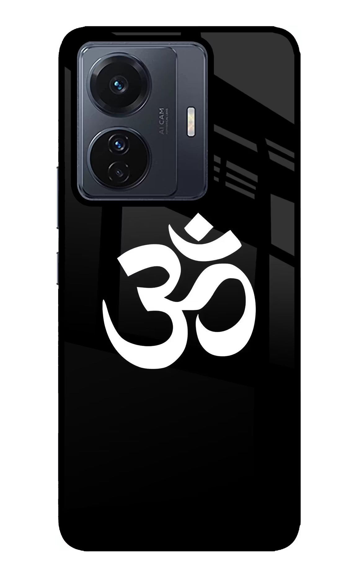 Om Vivo T1 Pro 5G Glass Case Back Cover by Casekaro