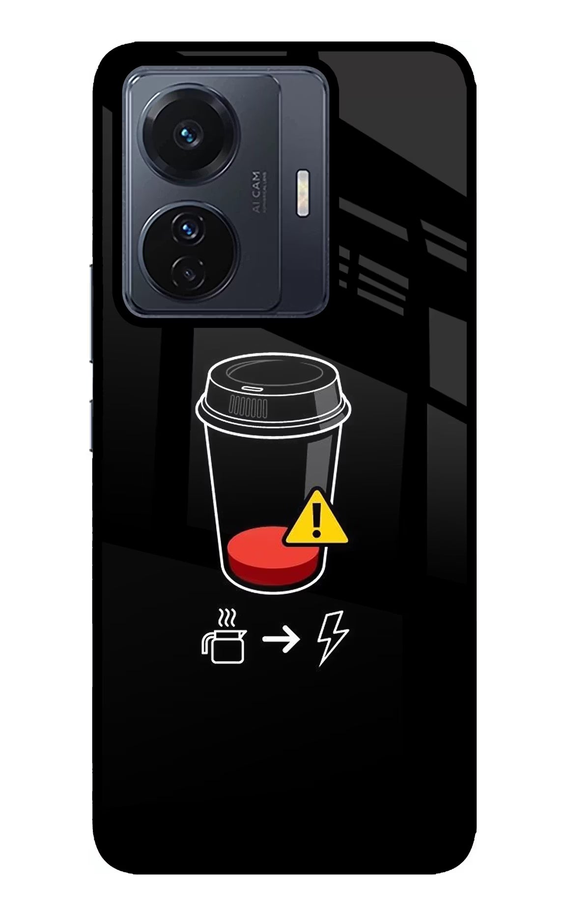 Coffee Vivo T1 Pro 5G Glass Case