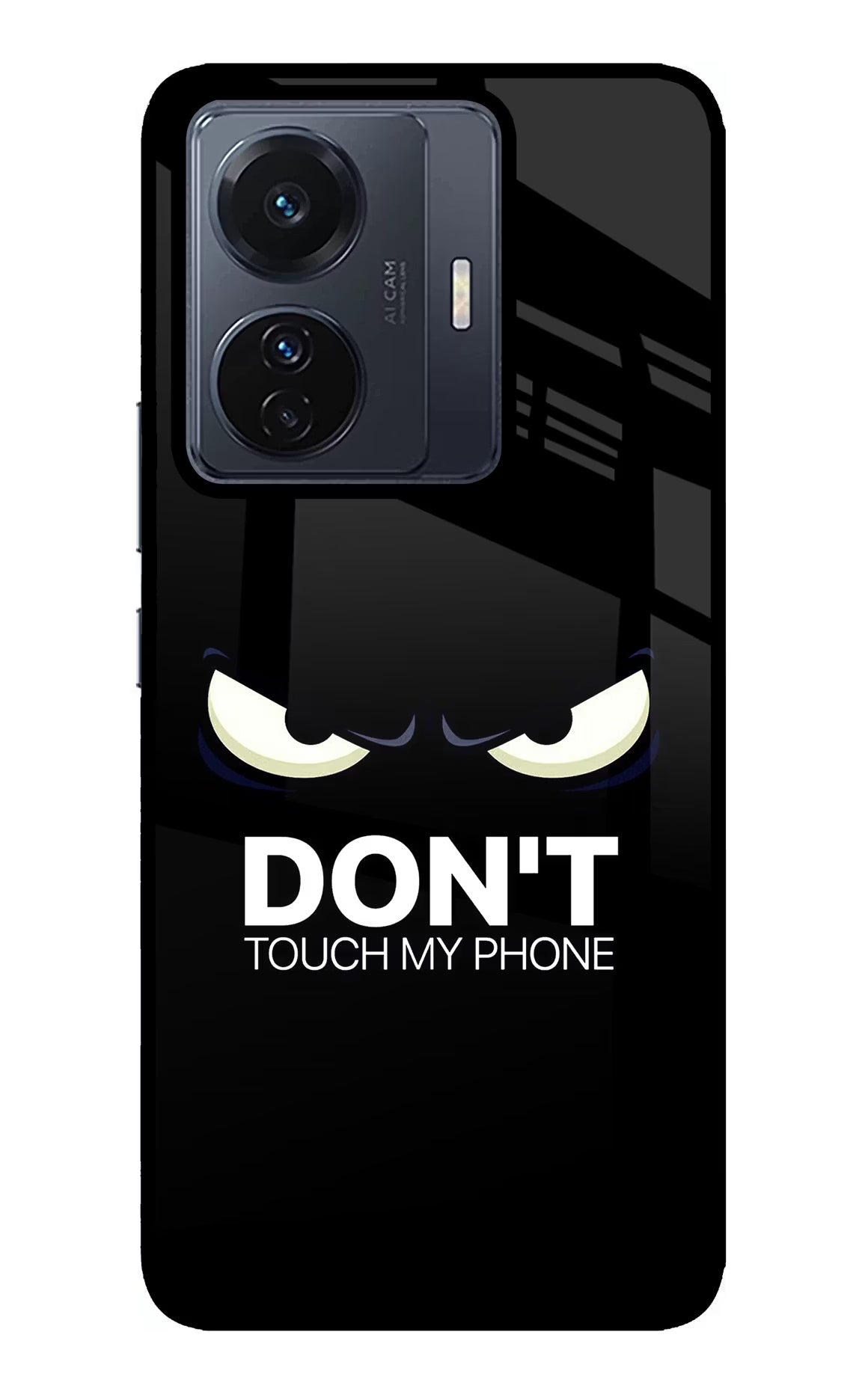 Don'T Touch My Phone Vivo T1 Pro 5G Glass Case