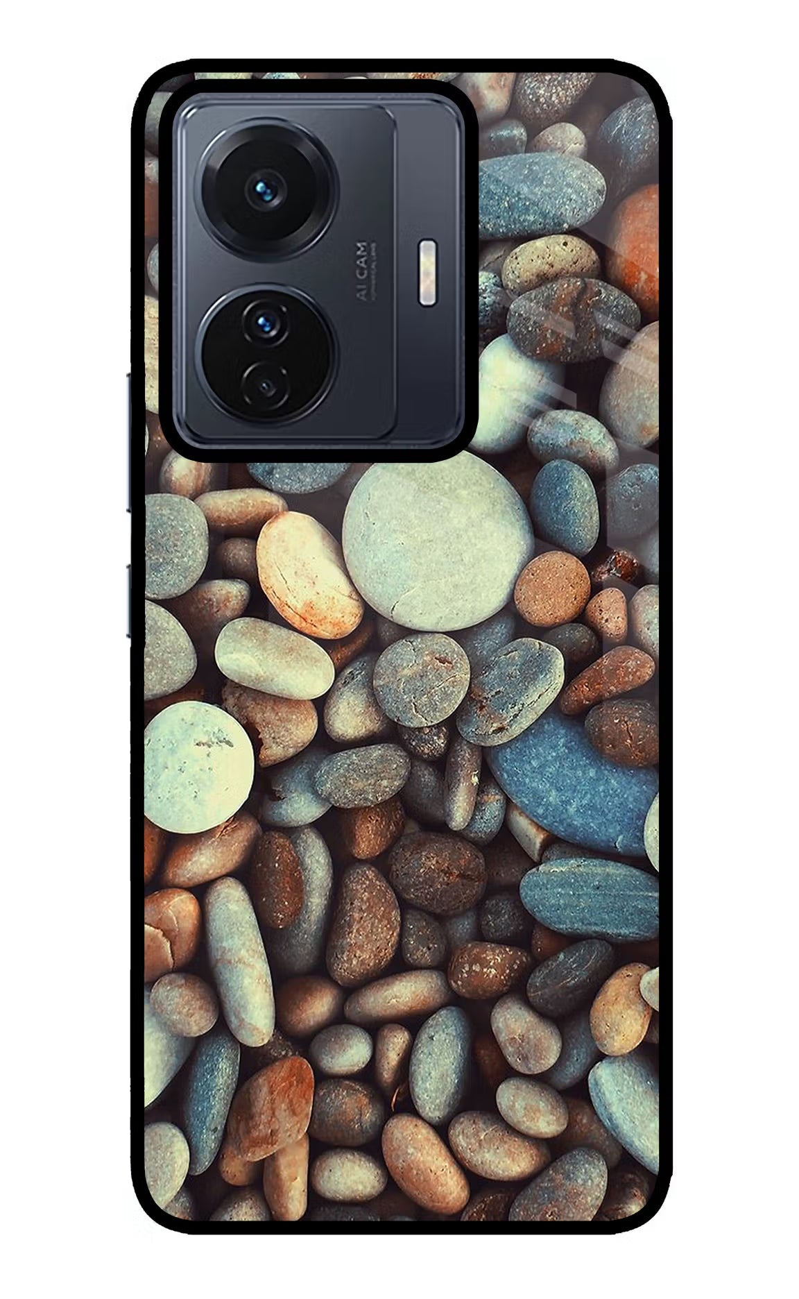 Pebble Vivo T1 Pro 5G Glass Case Back Cover by Casekaro