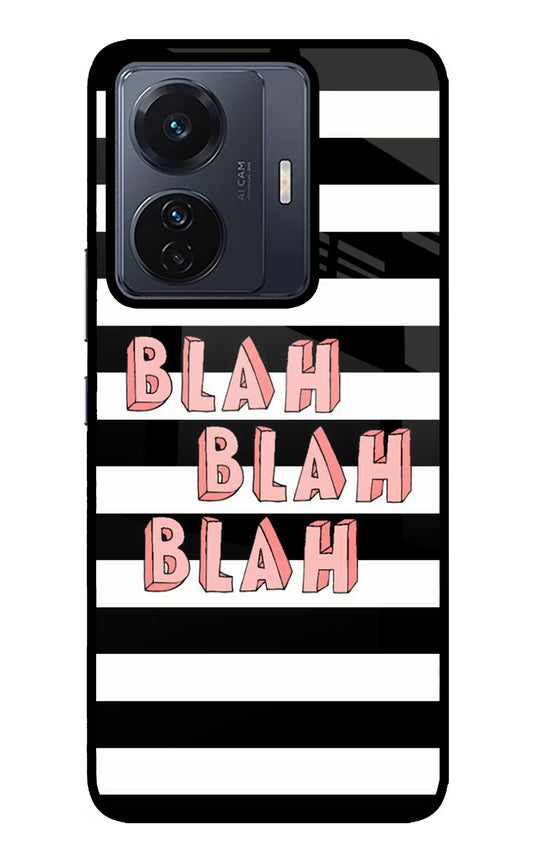 Blah Blah Blah Vivo T1 Pro 5G Glass Case