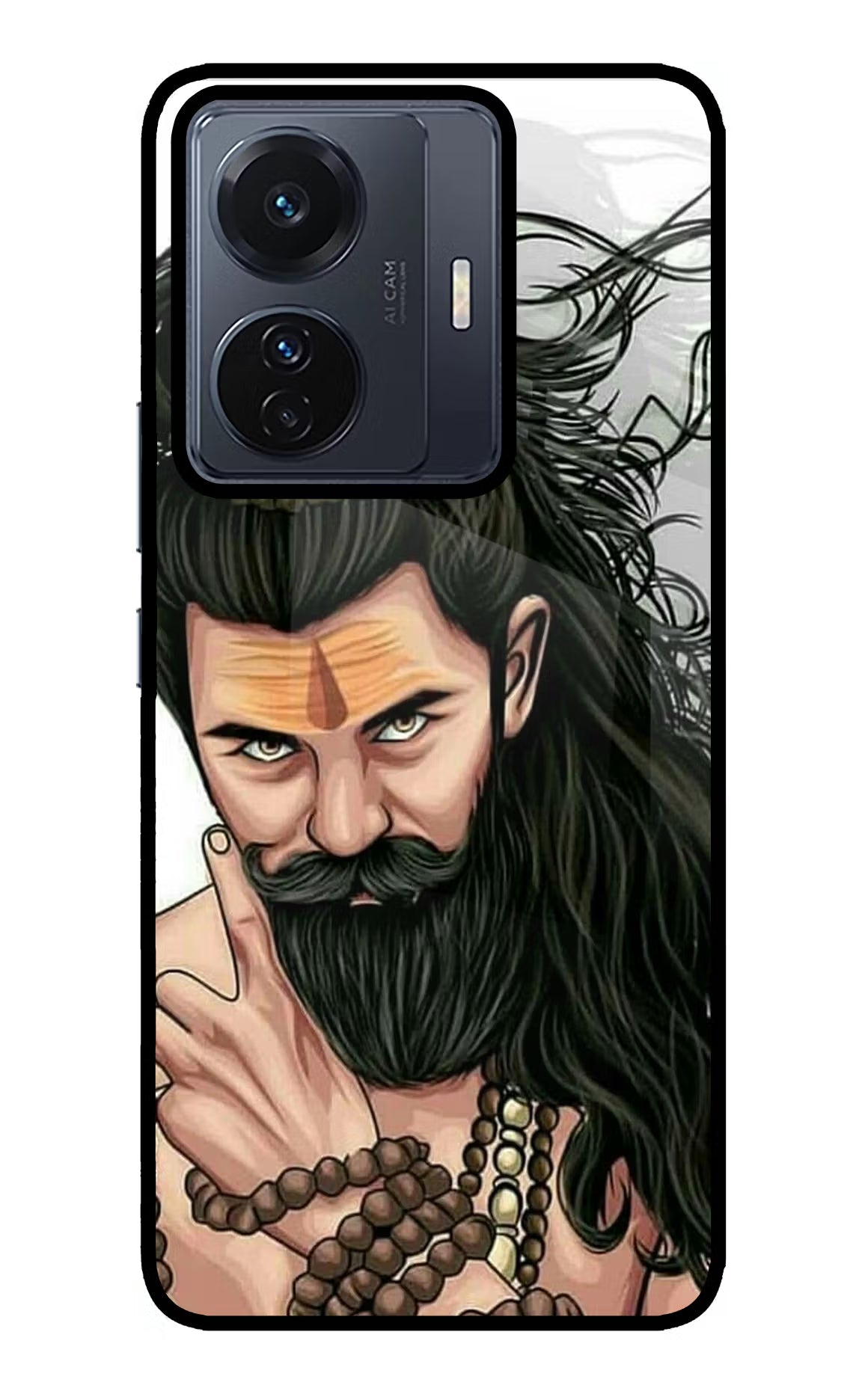 Mahadev Vivo T1 Pro 5G Glass Case Back Cover by Casekaro