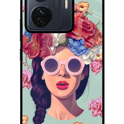 Pretty Girl Vivo T1 Pro 5G Glass Case
