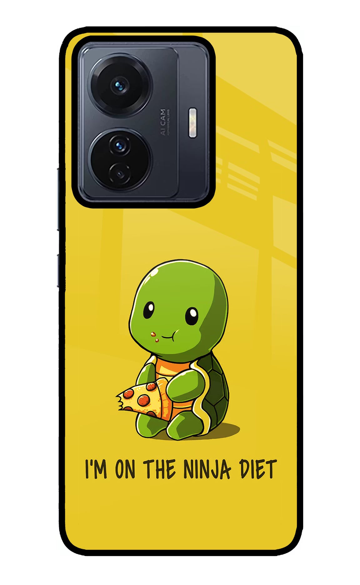 I'm on Ninja Diet Vivo T1 Pro 5G Glass Case Back Cover by Casekaro