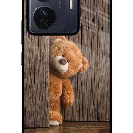 Teddy Wooden Vivo T1 Pro 5G Glass Case