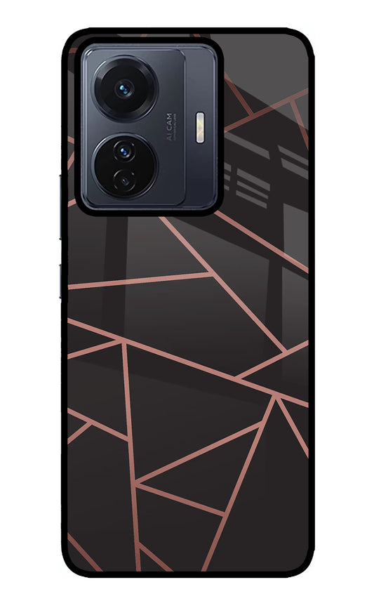 Geometric Pattern Vivo T1 Pro 5G Glass Case