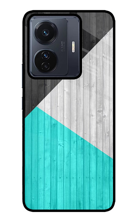 Wooden Abstract Vivo T1 Pro 5G Glass Case