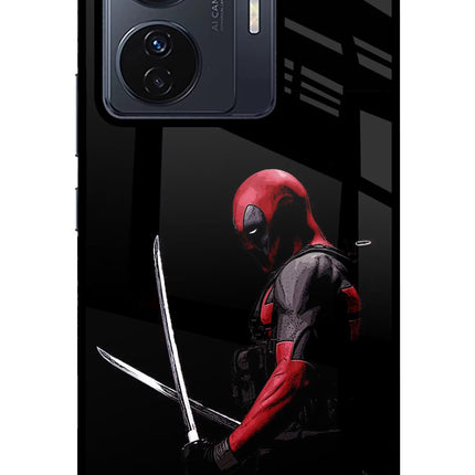Deadpool Vivo T1 Pro 5G Glass Case