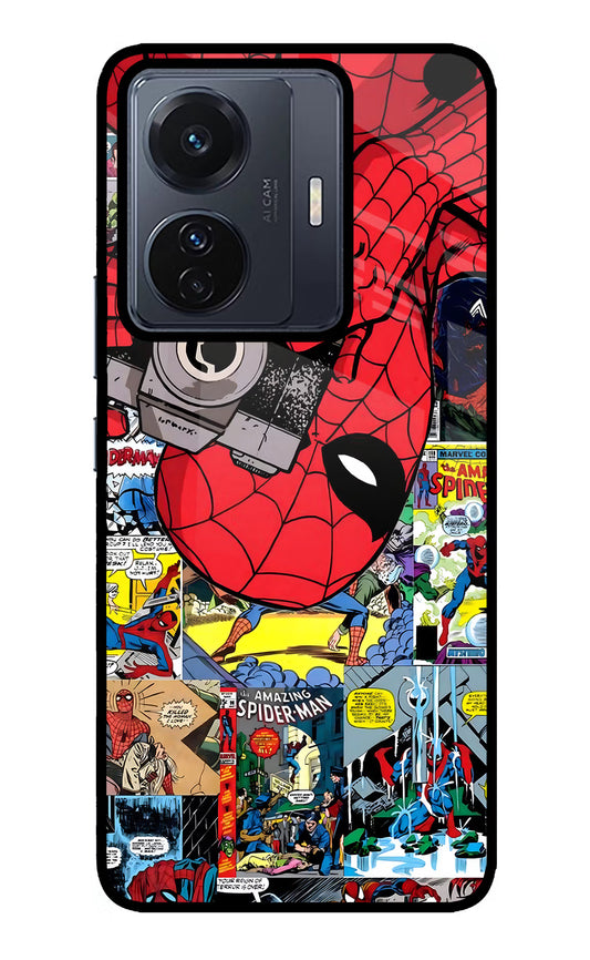 Spider Man Vivo T1 Pro 5G Glass Case