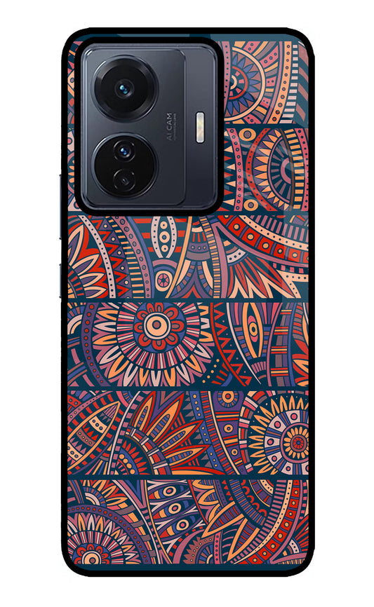 African Culture Design Vivo T1 Pro 5G Glass Case