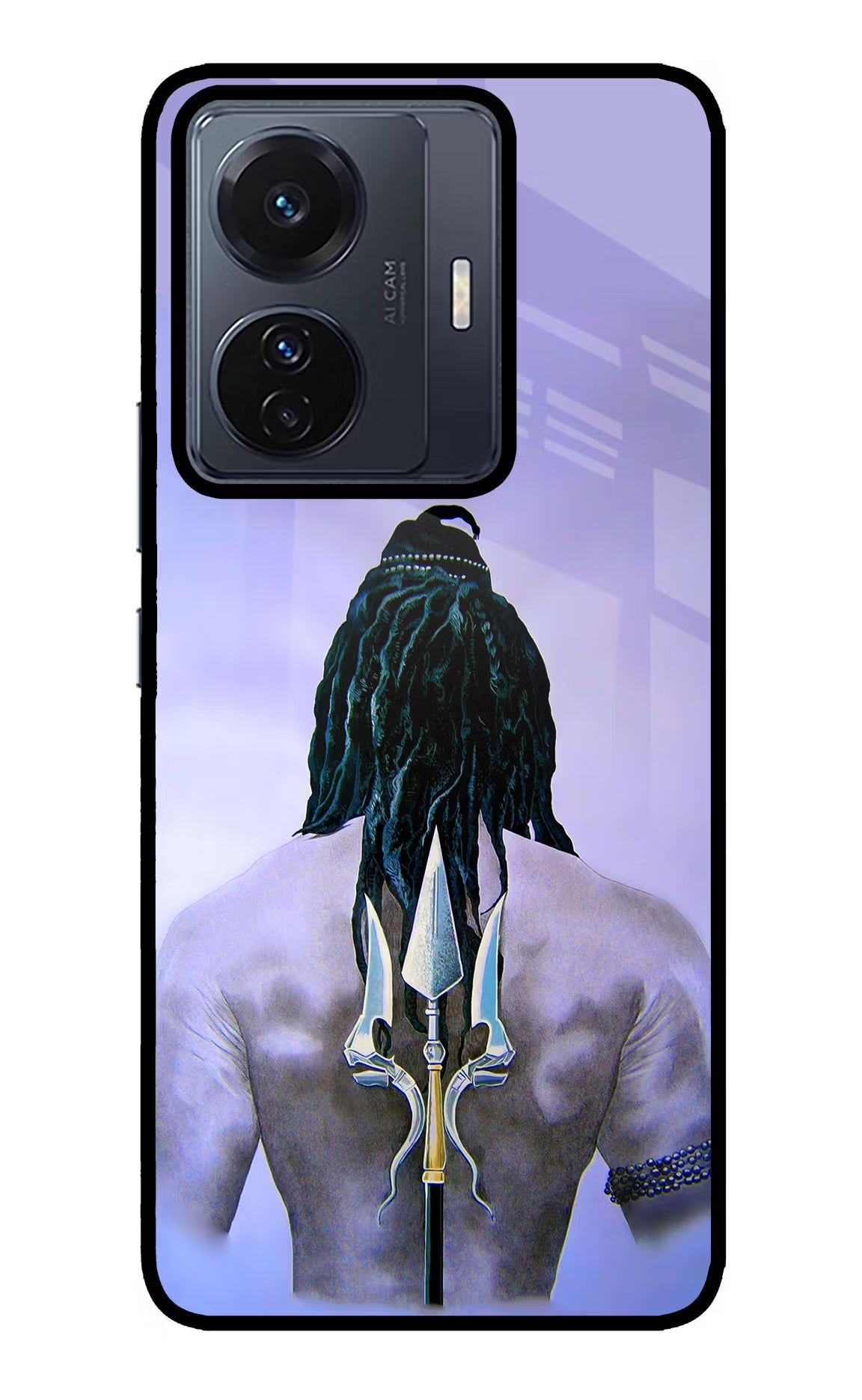 Shiva Vivo T1 Pro 5G Glass Case Back Cover by Casekaro