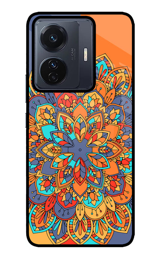 Color Mandala Vivo T1 Pro 5G Glass Case