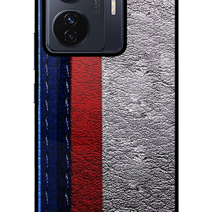 BMW Stripes Vivo T1 Pro 5G Glass Case