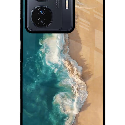Ocean Beach Vivo T1 Pro 5G Glass Case