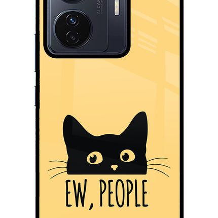 Ew People Catitude Vivo T1 Pro 5G Glass Case