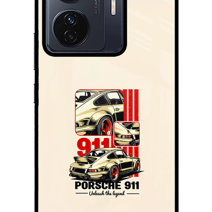 Classic Porsche 911 Vivo T1 Pro 5G Glass Case