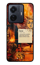 Leo Zodiac Vivo T1 Pro 5G Glass Case