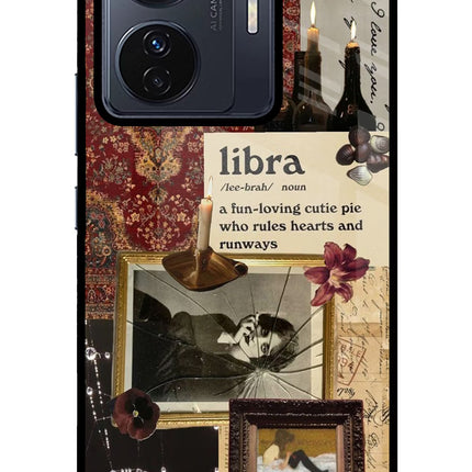 Libra Zodiac Vivo T1 Pro 5G Glass Case
