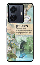 Pisces Zodiac Vivo T1 Pro 5G Glass Case