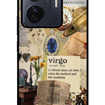 Virgo Zodiac Vivo T1 Pro 5G Glass Case