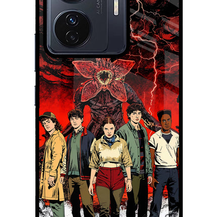 Ordinary Things Characters Vivo T1 Pro 5G Glass Case