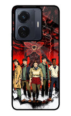Ordinary Things Characters Vivo T1 Pro 5G Glass Case