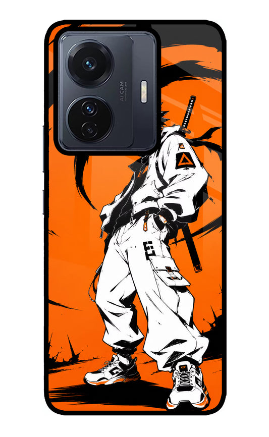 Street Samurai  Vivo T1 Pro 5G Glass Case