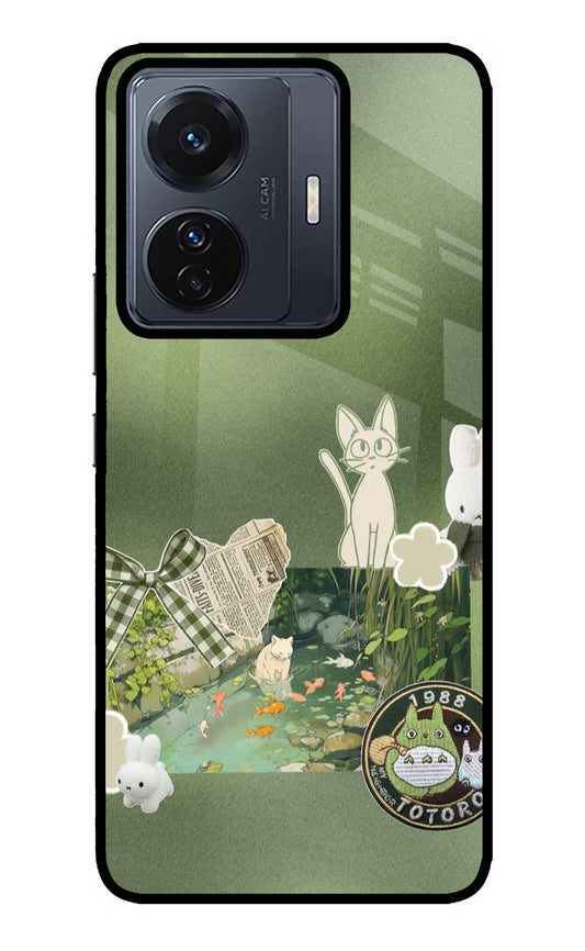 Aesthetic anime Vivo T1 Pro 5G Glass Case
