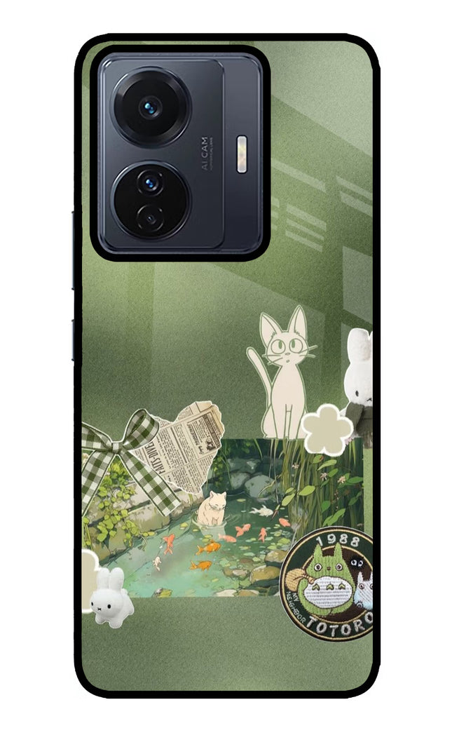 Aesthetic anime Vivo T1 Pro 5G Glass Case