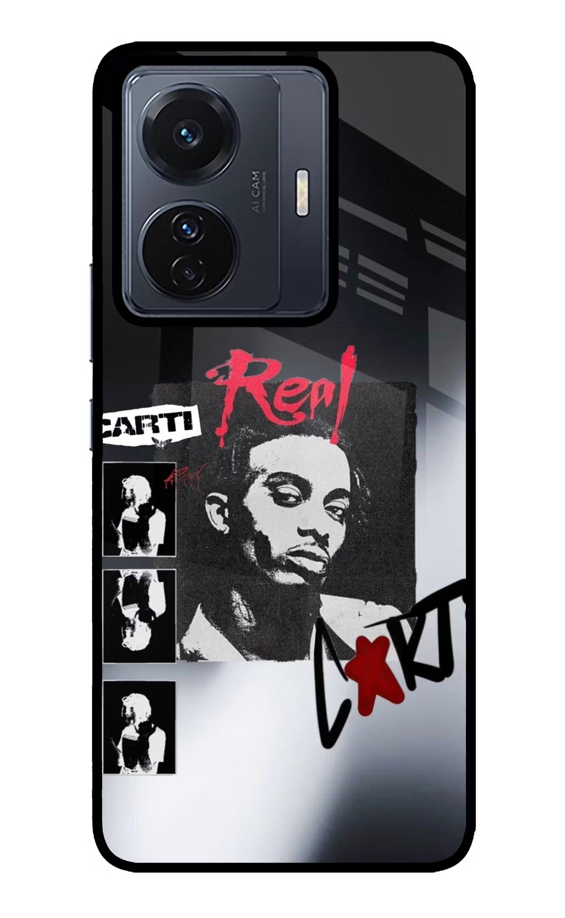 Playboi Carti Vivo T1 Pro 5G Glass Case Back Cover by Casekaro