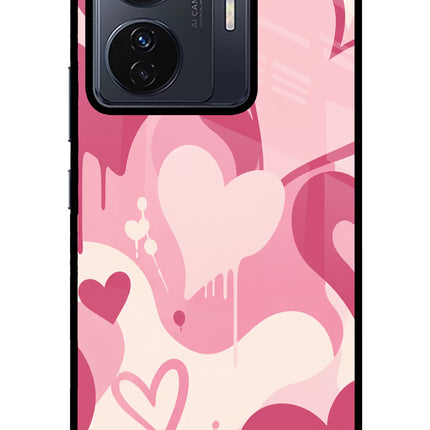 Hearty case Vivo T1 Pro 5G Glass Case