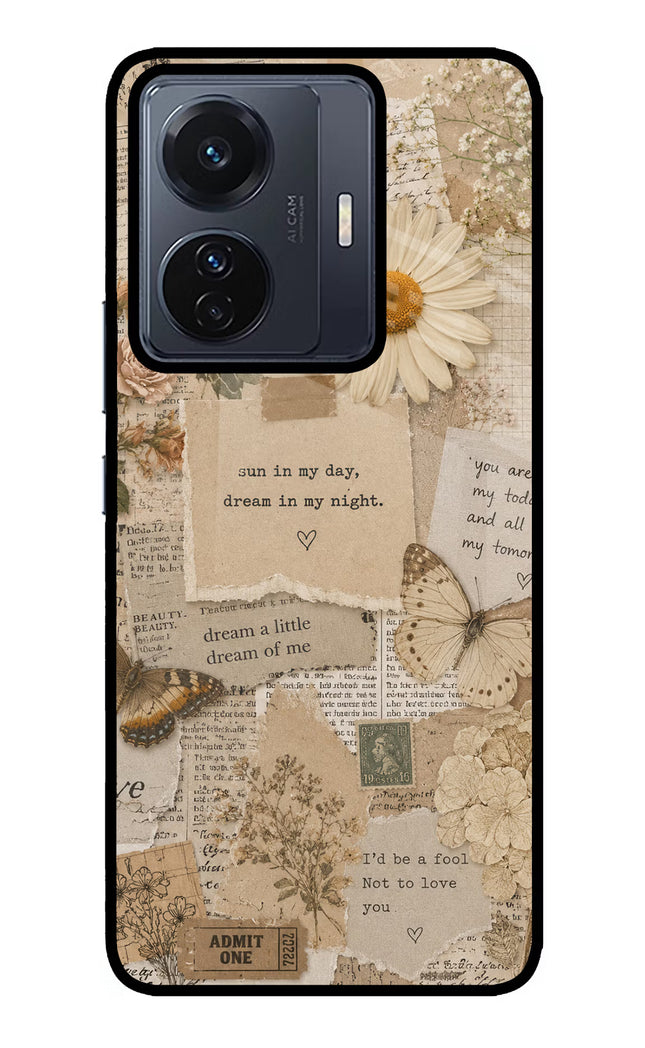 Vintage case Vivo T1 Pro 5G Glass Case