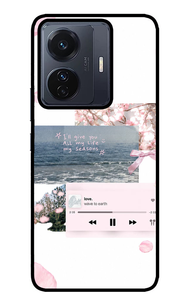 Wave to earth Vivo T1 Pro 5G Glass Case