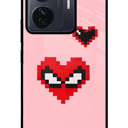 Gwen Heart Vivo T1 Pro 5G Glass Case