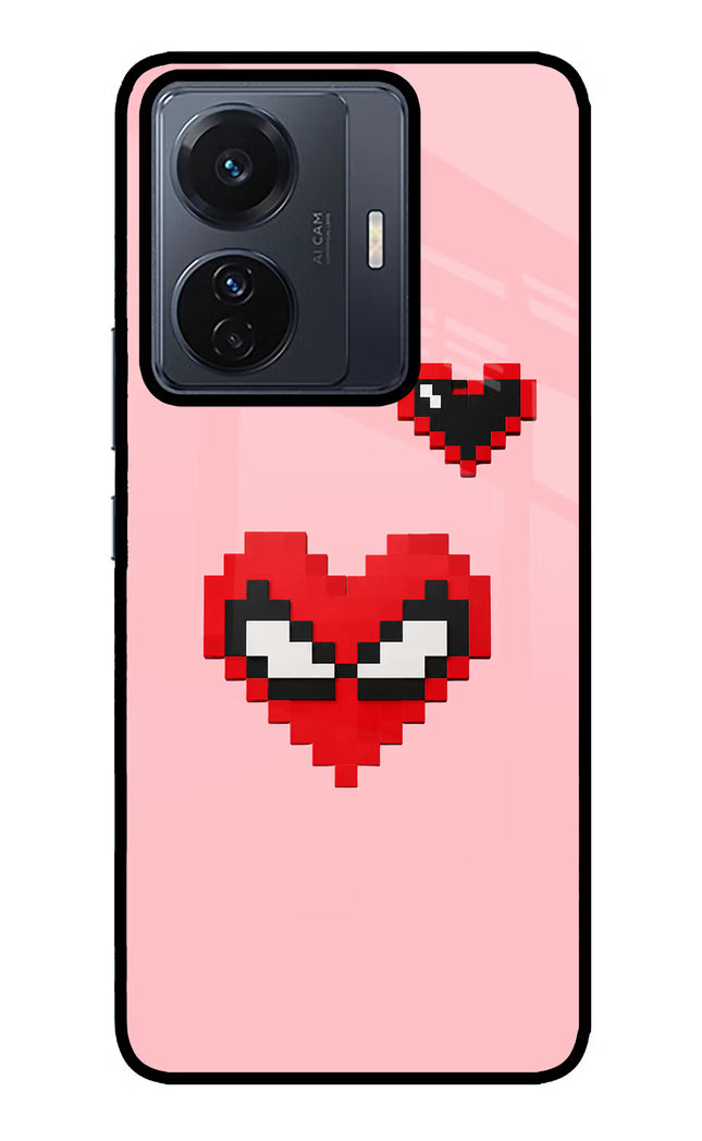 Gwen Heart Vivo T1 Pro 5G Glass Case