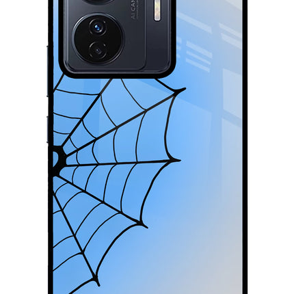 Blue Web Vivo T1 Pro 5G Glass Case